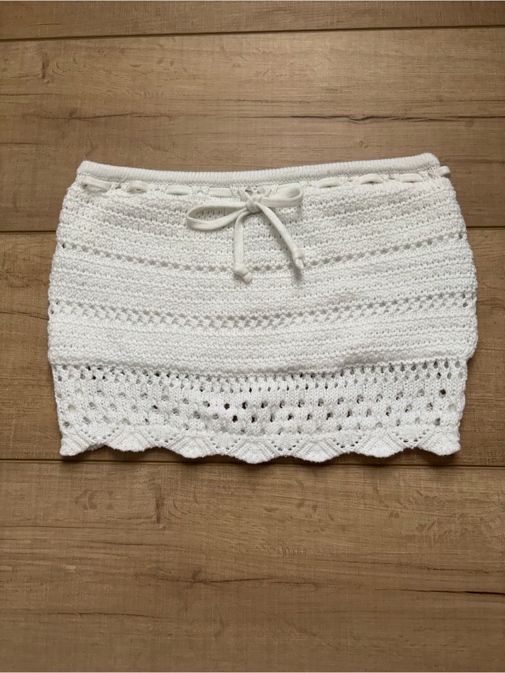 Hollister Crocheted Tube Top